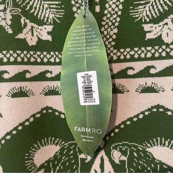 Farm Rio Knit Dress Macaw Elegance NWT Size XL - Picture 5 of 6